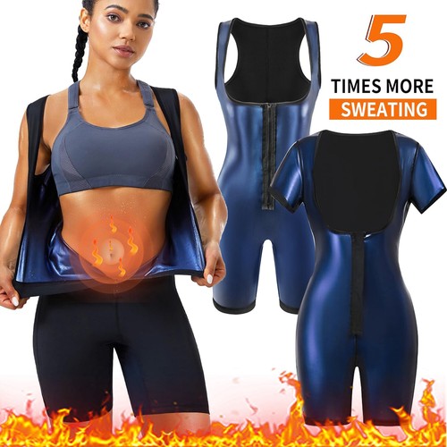 Women sauna suit sweat vest - sweat,