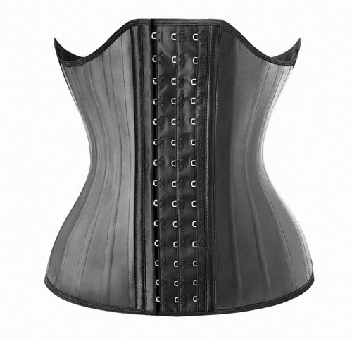 Latex glossy corset waist - corset,
